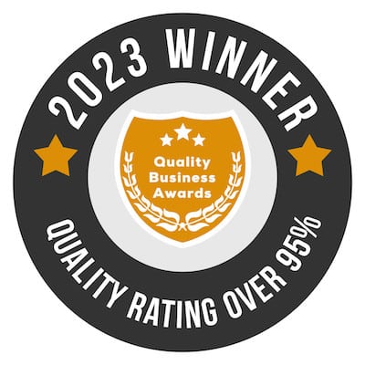 2023 Quality Business Award Logo - Elite Training Facility