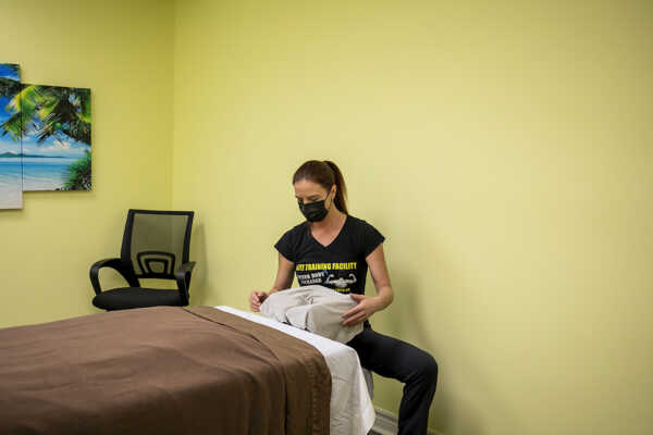 Registered Massage Therapy Room at the New Location of Elite Training Facility